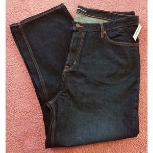 Men's Old Navy Loose Jeans Dark Authentic 42x30